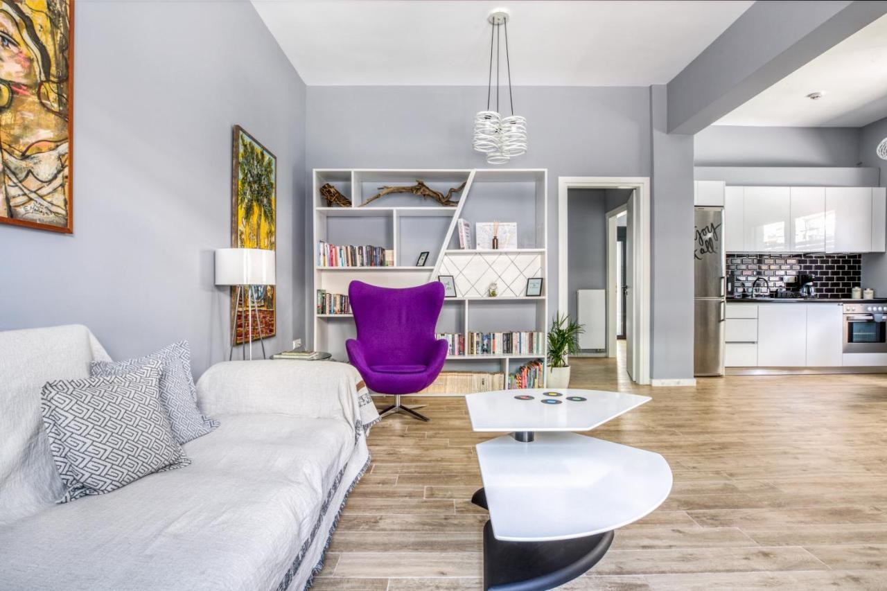 Spacious Flat With Courtyard And Private Parking! Athén Kültér fotó