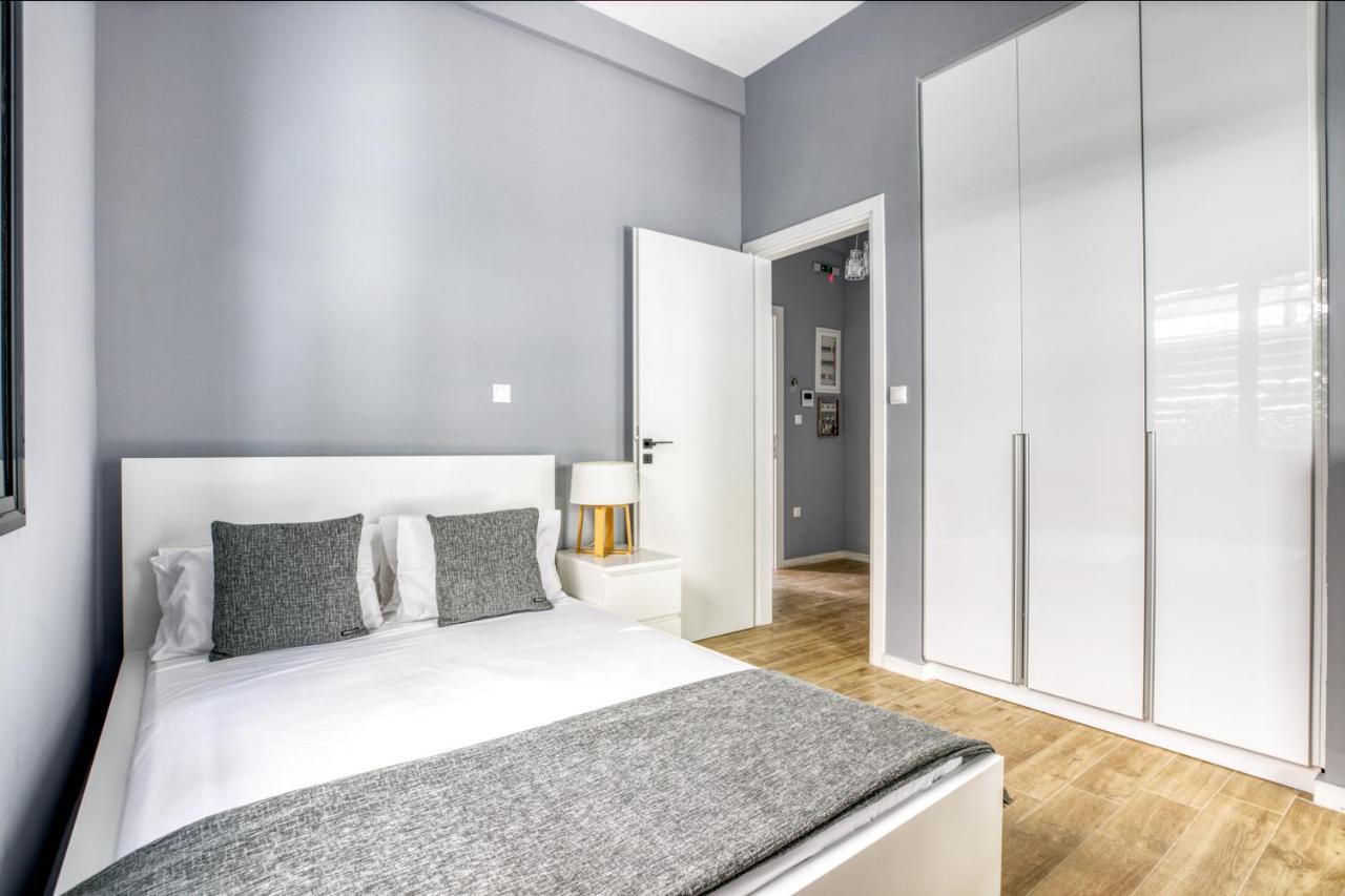 Spacious Flat With Courtyard And Private Parking! Athén Kültér fotó