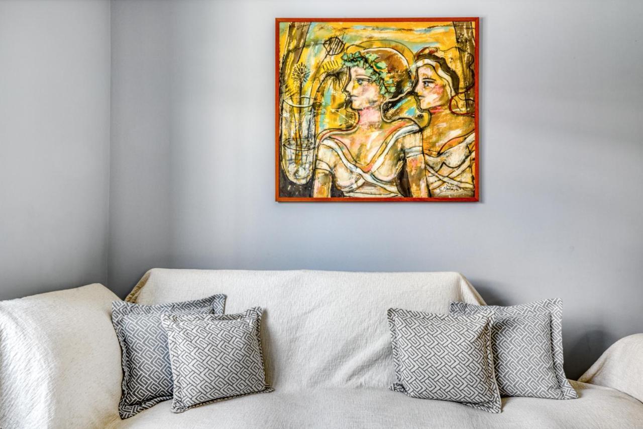 Spacious Flat With Courtyard And Private Parking! Athén Kültér fotó